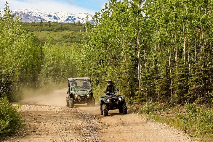 Ride an ATV through the Alaskan wilderness!